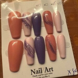 Swirl Pop Nail Set‎